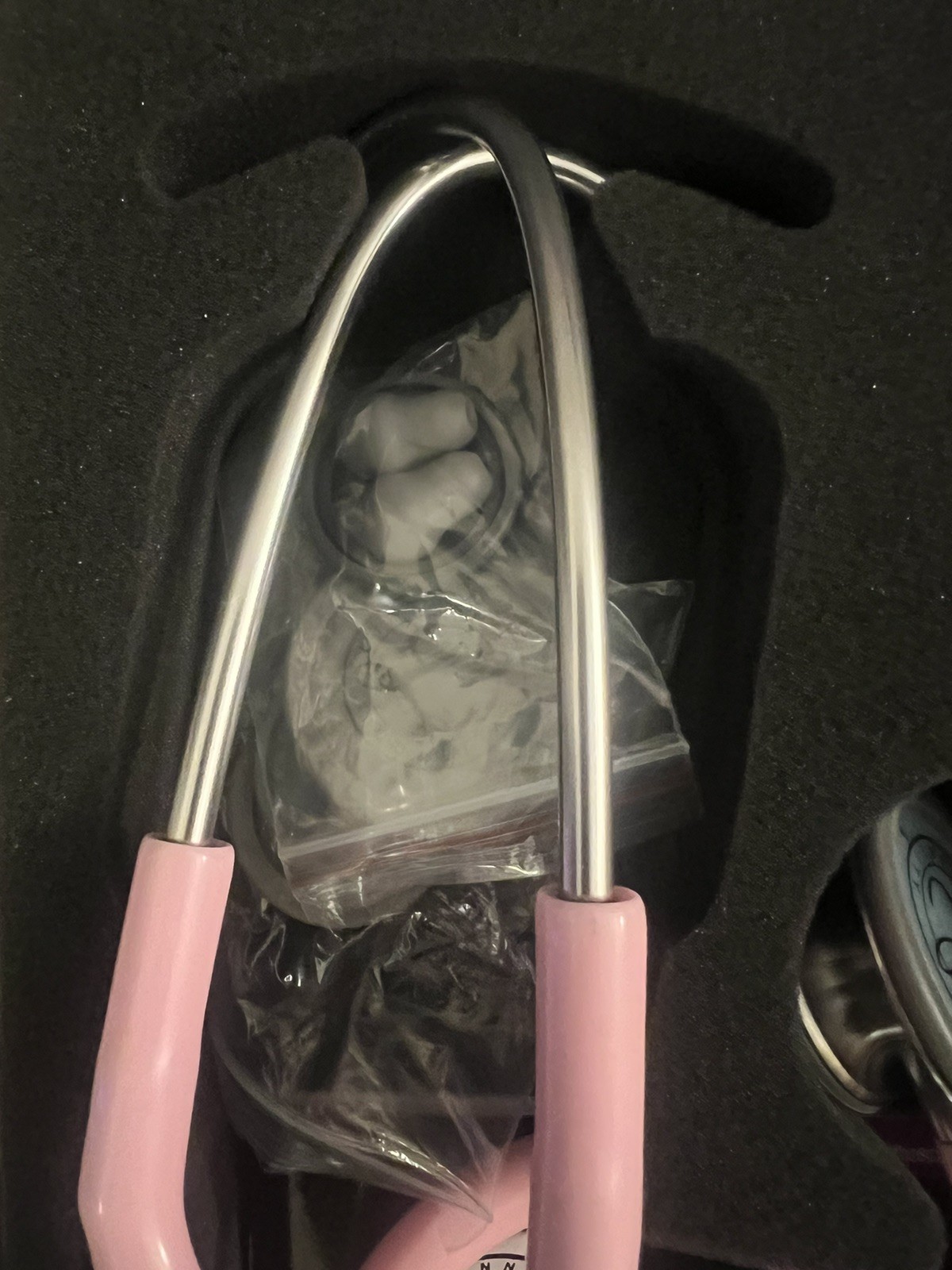 Cardiology Classic III Pink Peal Monitoring Stethoscope Free Shipping OPENBOX