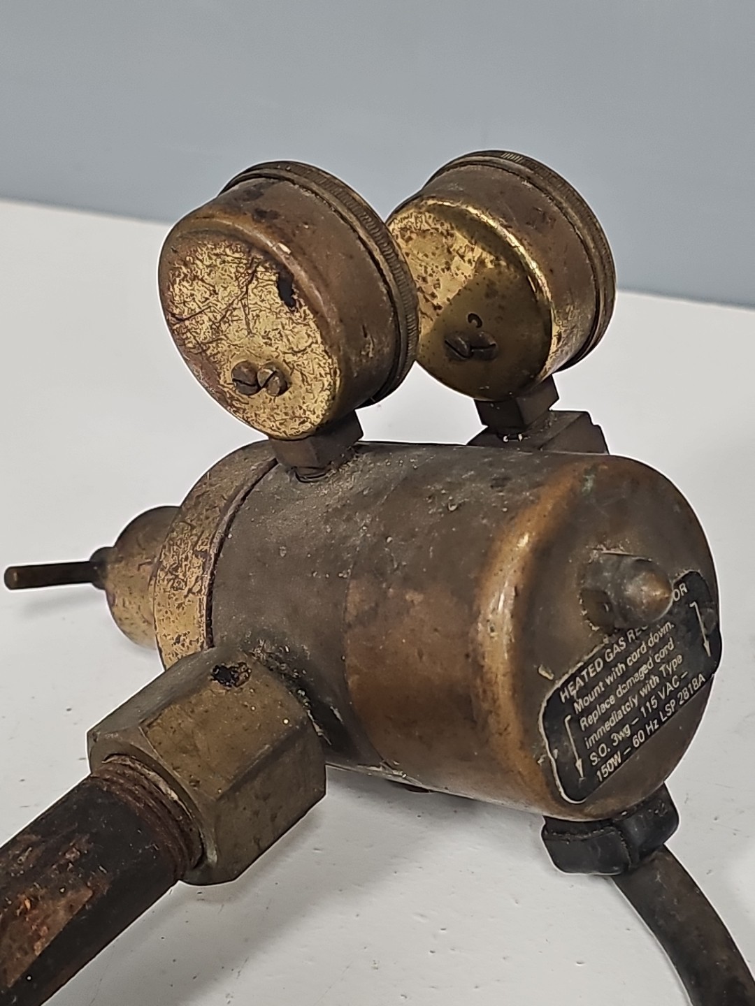 Vintage AIRCO INC. Heated Air Regulator Model 320 Untested