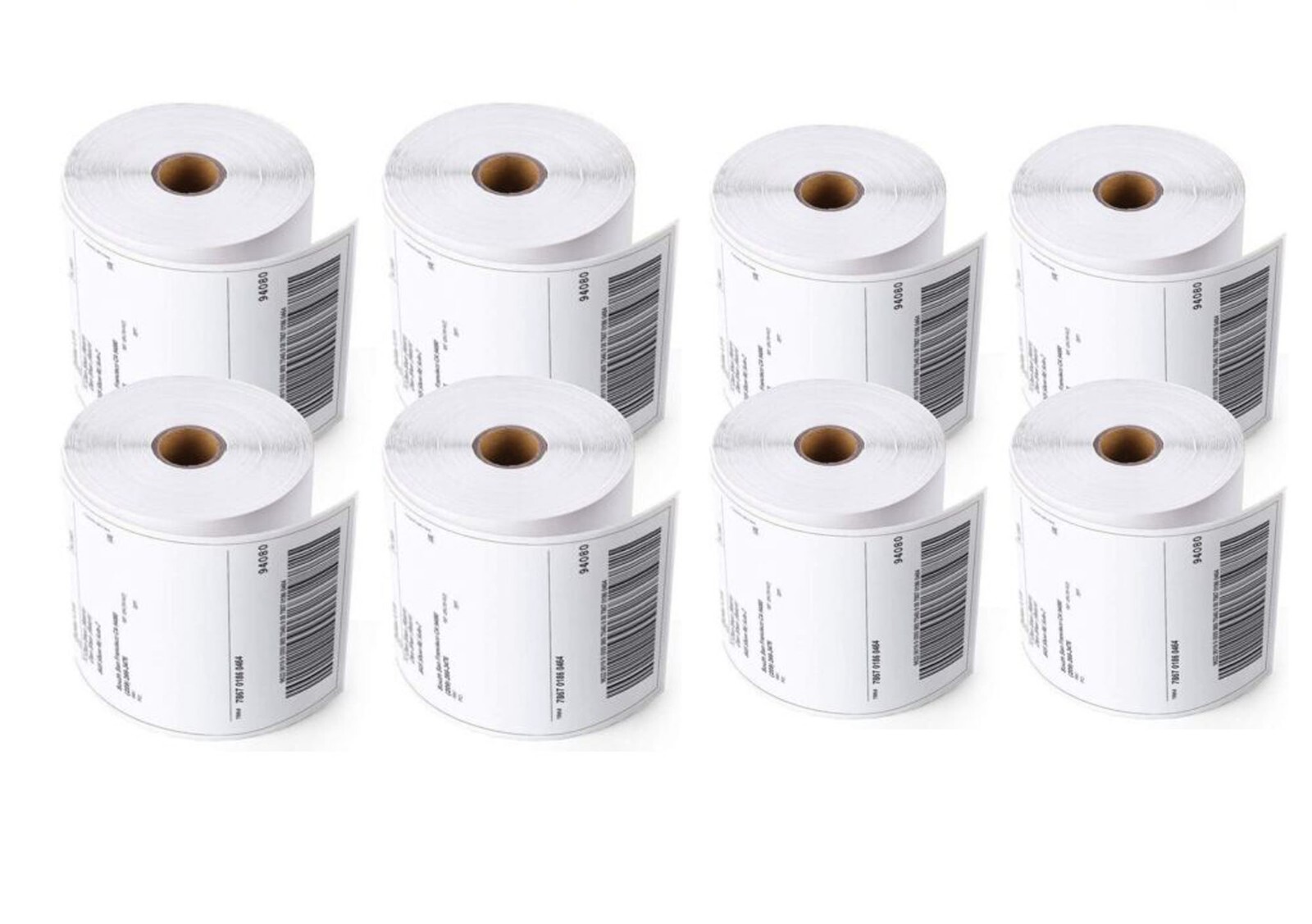 8 Rolls Label 4×6 Zebra 2844 Eltron ZP450 Direct Thermal Shipping 2000 Labels