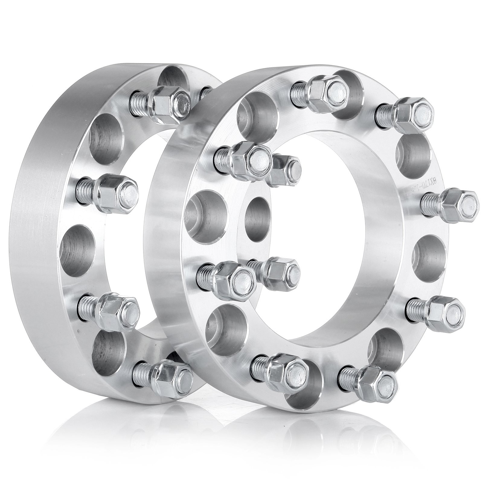 1.5in Wheel Spacers 8×170 125mm 14×2 Studs Adapters F-250 F-350 Super Duty 2Pcs