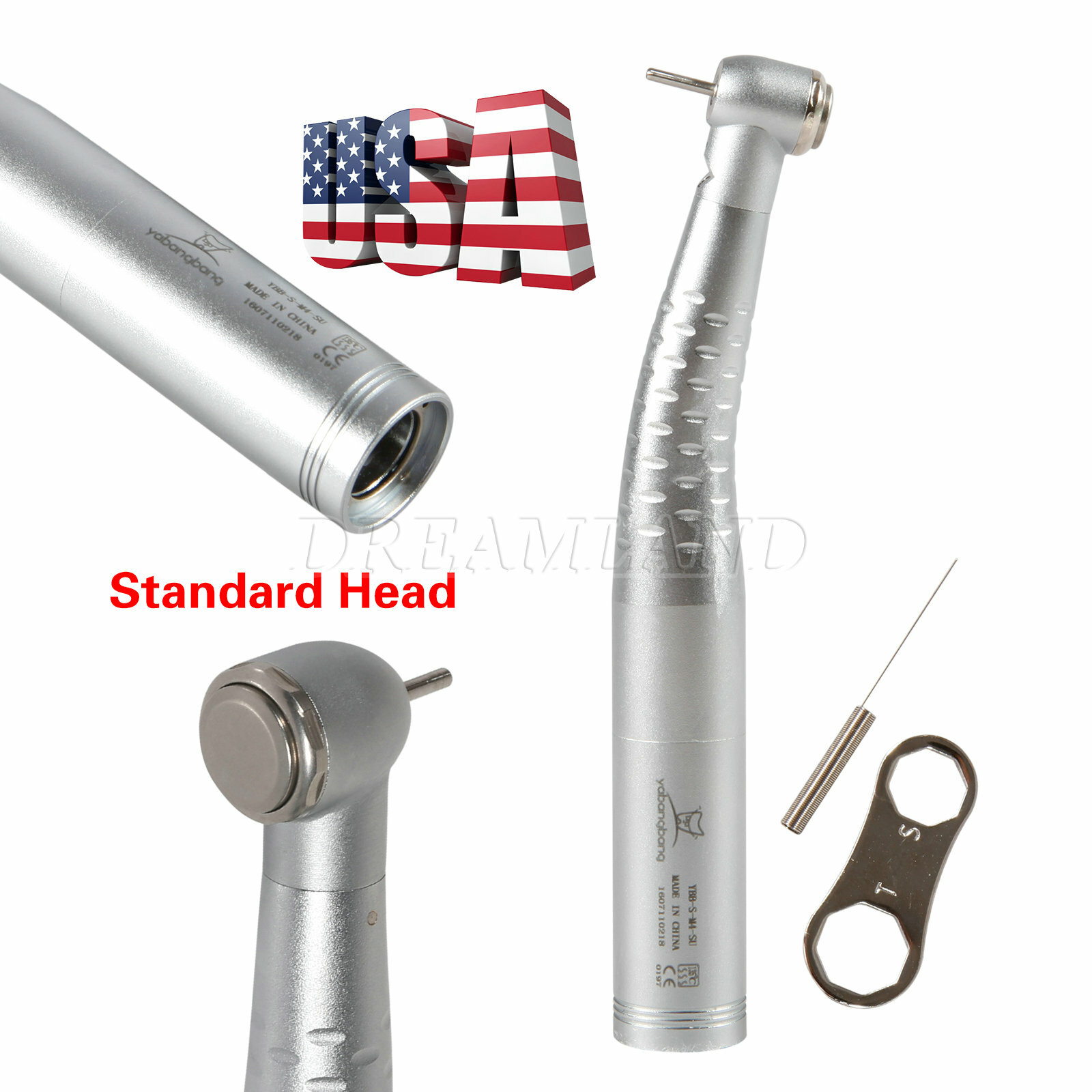 Pack of Dental Fiber Optic Handpiece fit KaV Multiflex Lux Coupler 4/6H YB6 YD6