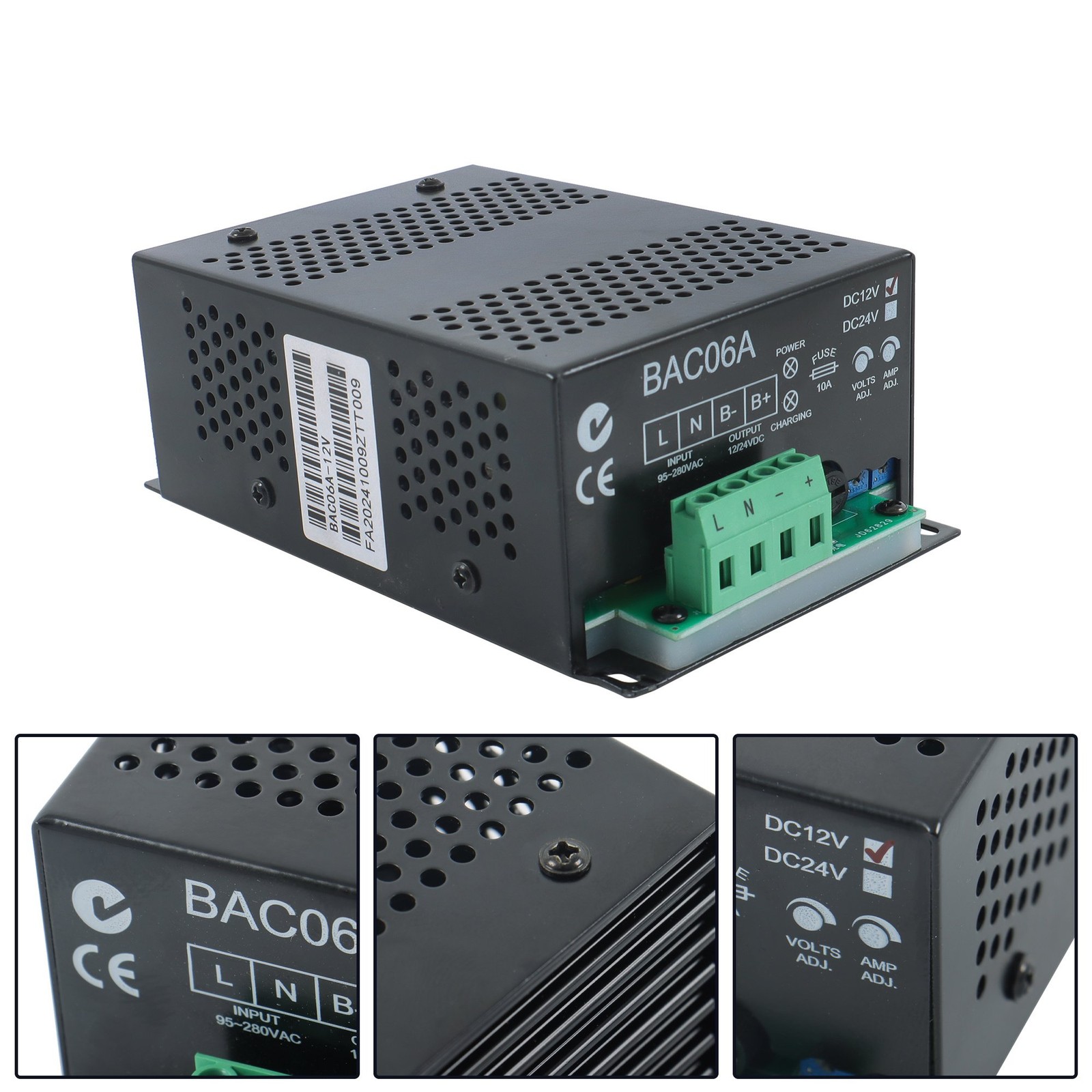 Generator Controller 12V Battery Charger For Smartgen BAC06 BAC06A-12V BAC06A