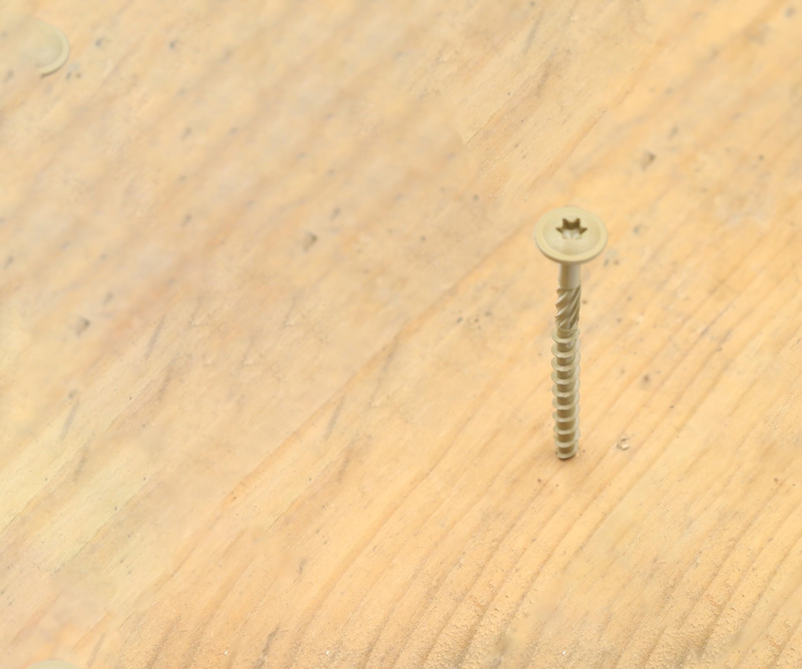 Construction Lag Screws T30 Decking Screws #14 x 4 Inches Structural Wood Scr