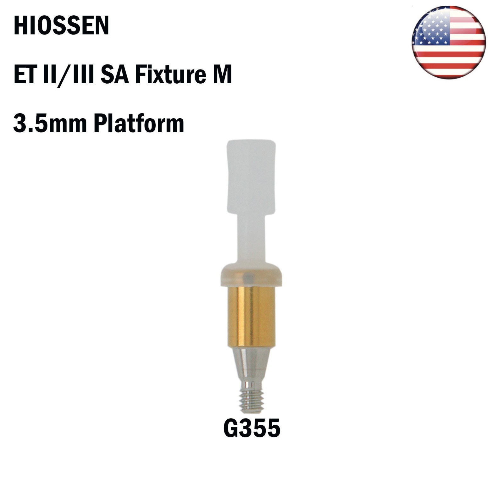 Dental Locator Abutment Attachment for Osstem Hiossen Mini Regular GH1/2/3/4/5/6