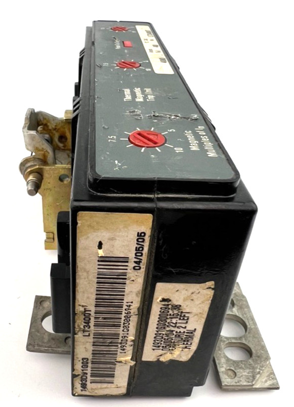 Cutler-Hammer LT3400T Thermal Magnetic Trip Unit Plug-In Mount 400A 600V 3P