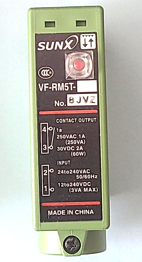 SUNX VF-RM5T PHOTOELECTRIC SENSOR 8JVZ Brand New