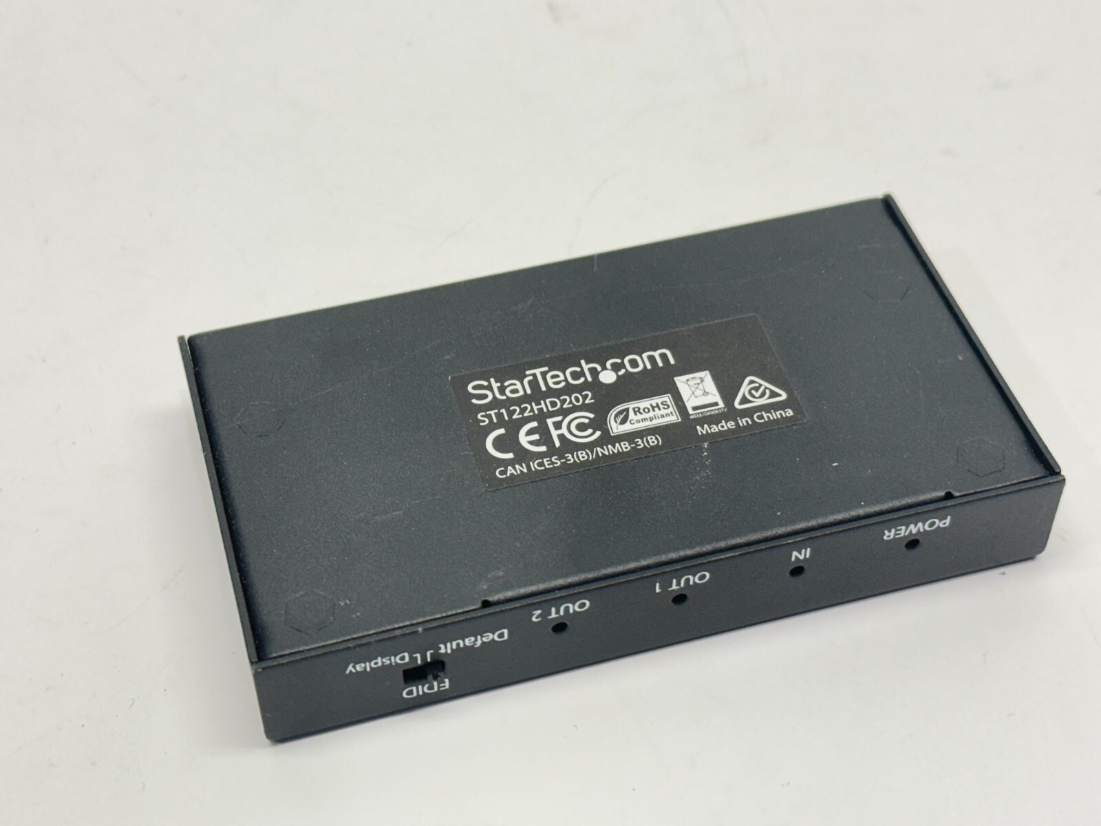 Startech ST122HD202 2-Port HDMI Splitter With HDR – 4K 60Hz
