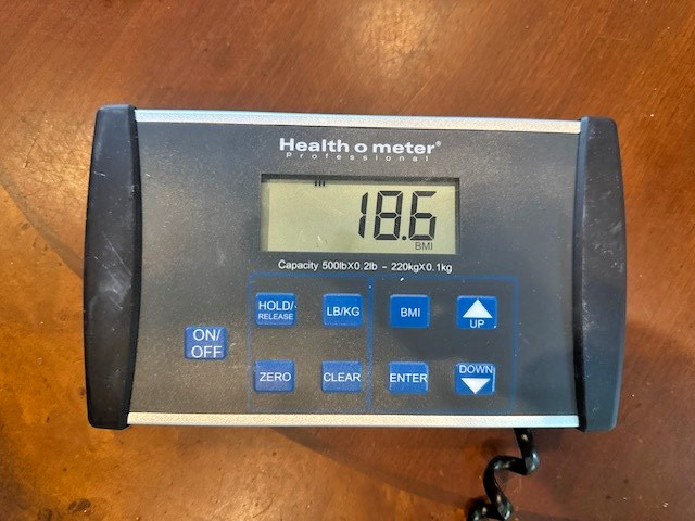 Health o meter Professional 498KL Digital Medical Scale Tested & Working No Adap