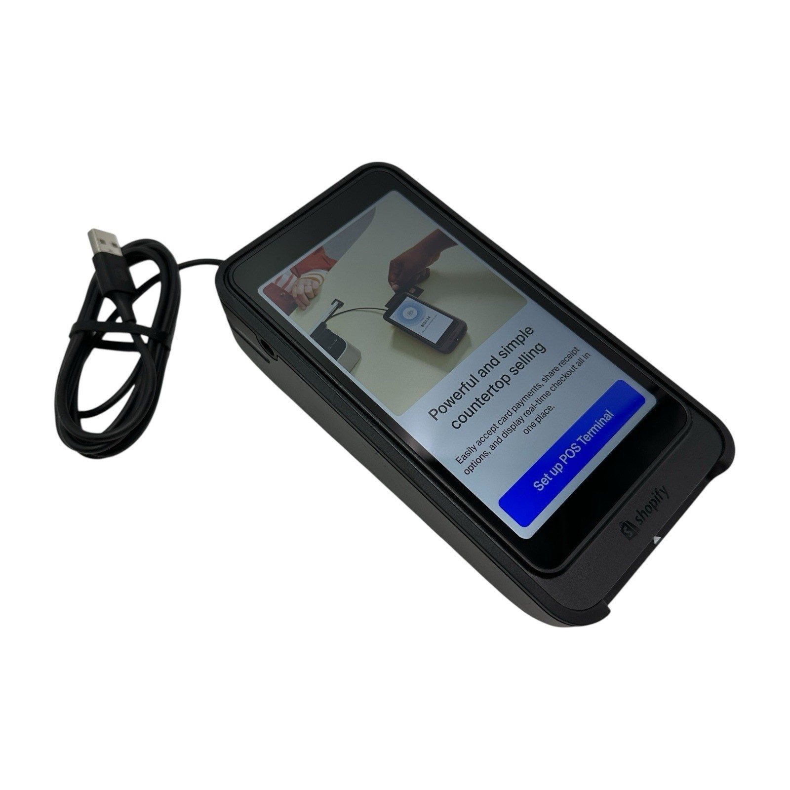 Shopify POS Terminal S2001 Card Reader Countertop Display – (EXCELLENT)