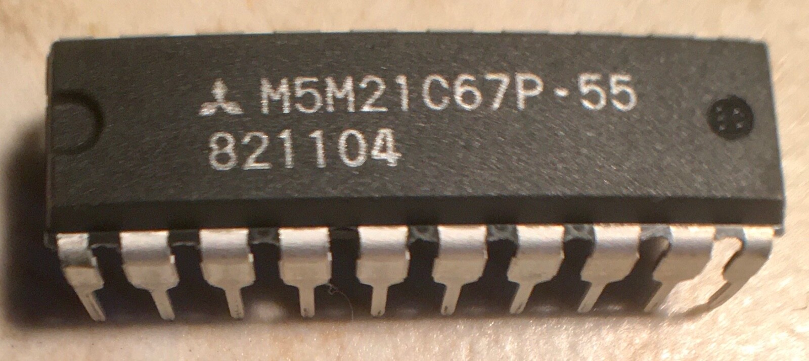 Mitsubishi M5M21C67P-55 16K x 1 Static RAM – NOS