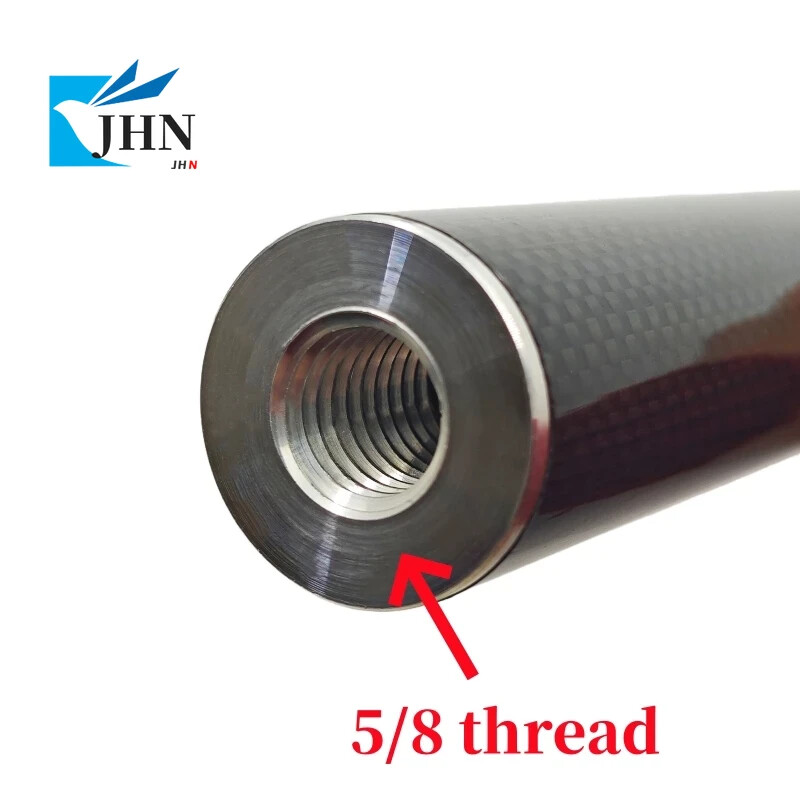 10/20/30/40/50/60CM Carbon Fiber Pole Antenna Extend Section Pole Survey Pole