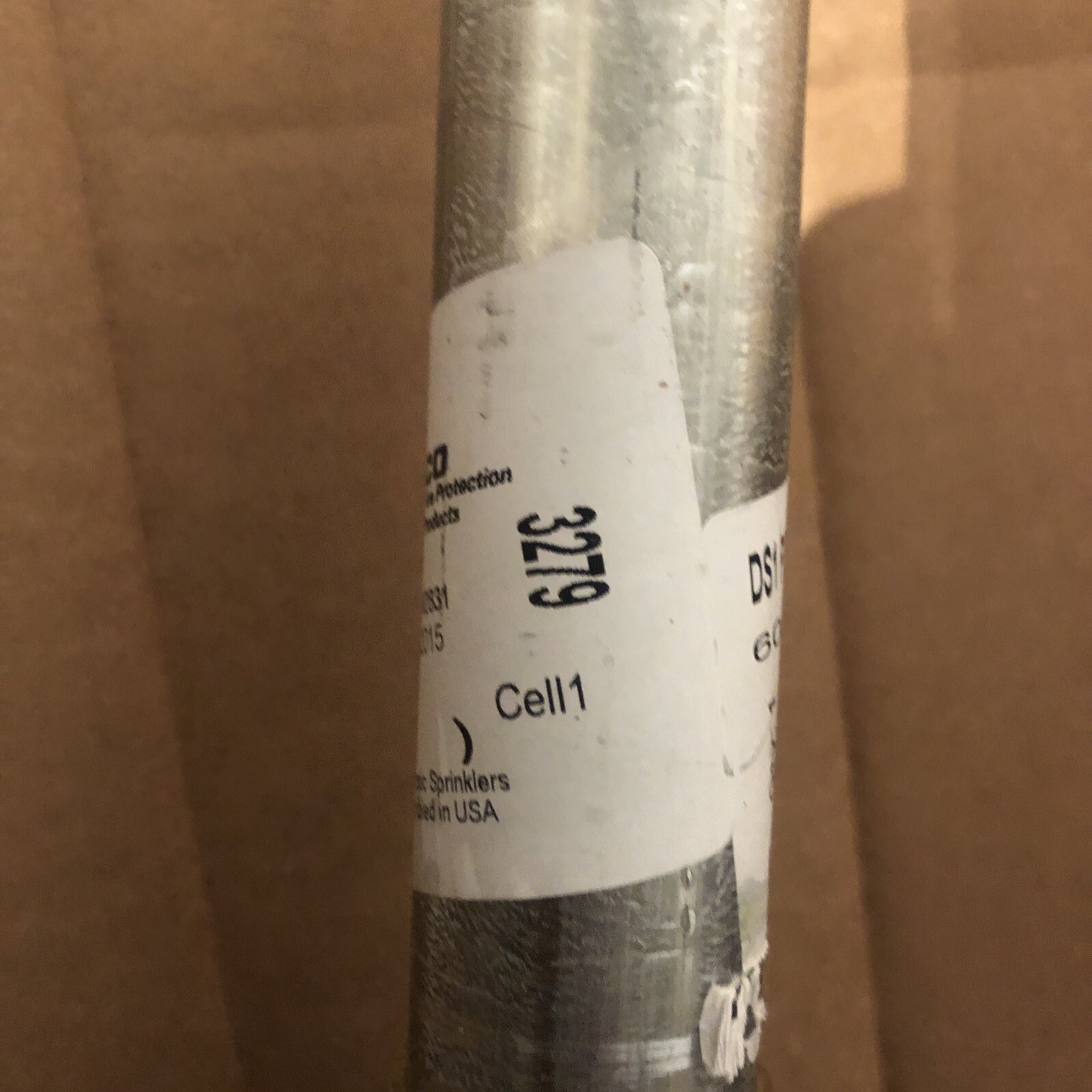 TYCO DS1 PD Flush Esc QR 155 White/white 24” inch Automatic Sprinkler Head.