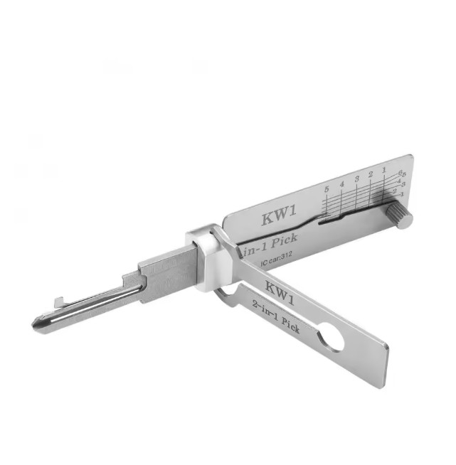 Unlock Stainless Steel Doors with a Master Key KW1