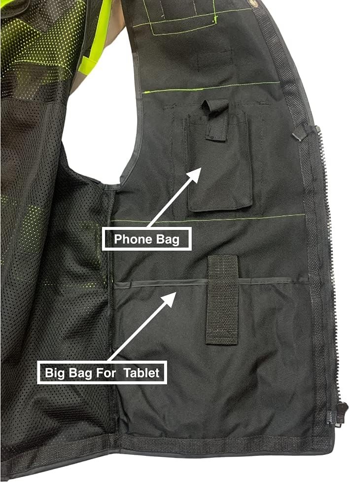 Surveyors Vest L – Black Series with Utility Pockets