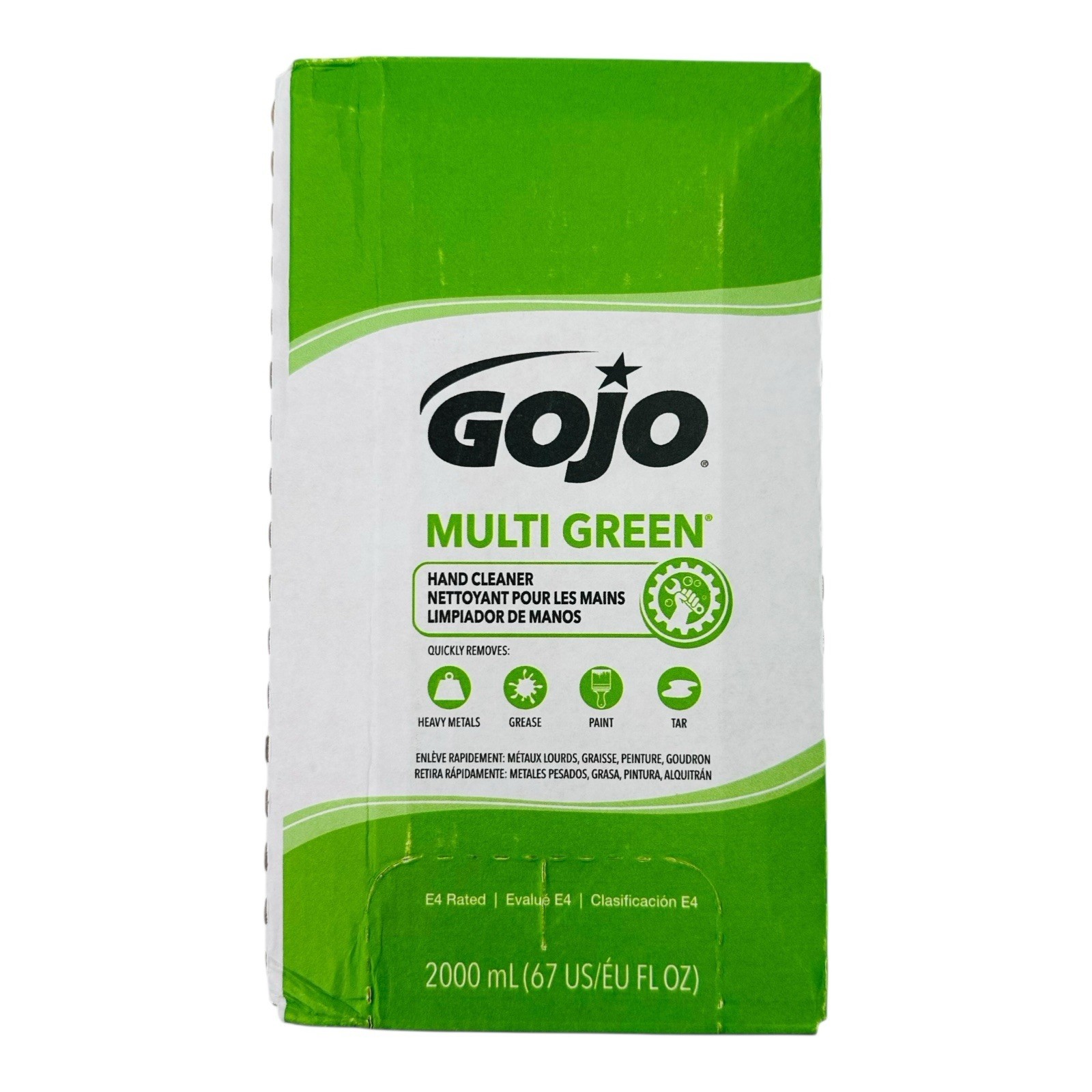 4 Refills Gojo Multi Green Hand Cleaner for PRO TDX Dispenser Exp.04/2028