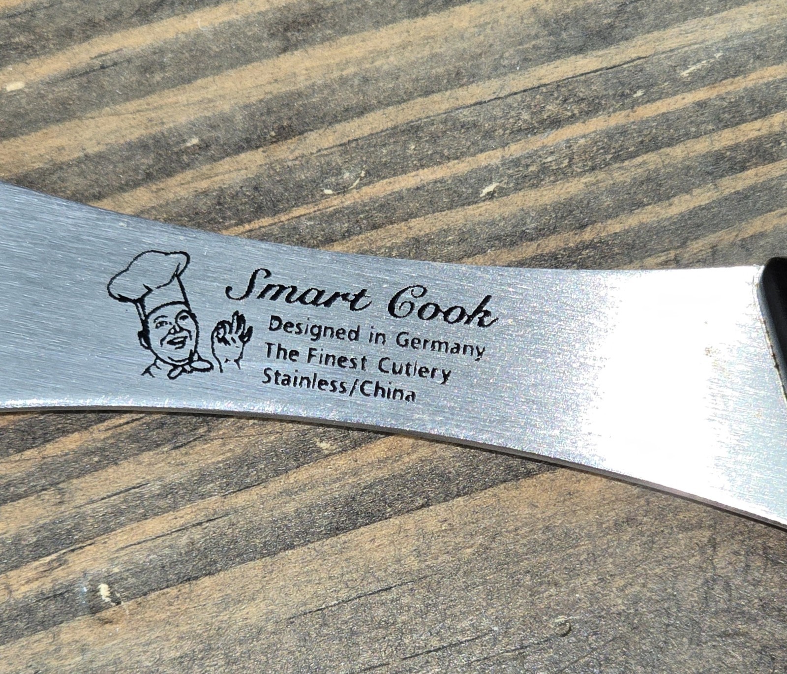 SMART COOK Cutlery Kitchen CARVING FORK Stainless Steel Bakelite Handle
