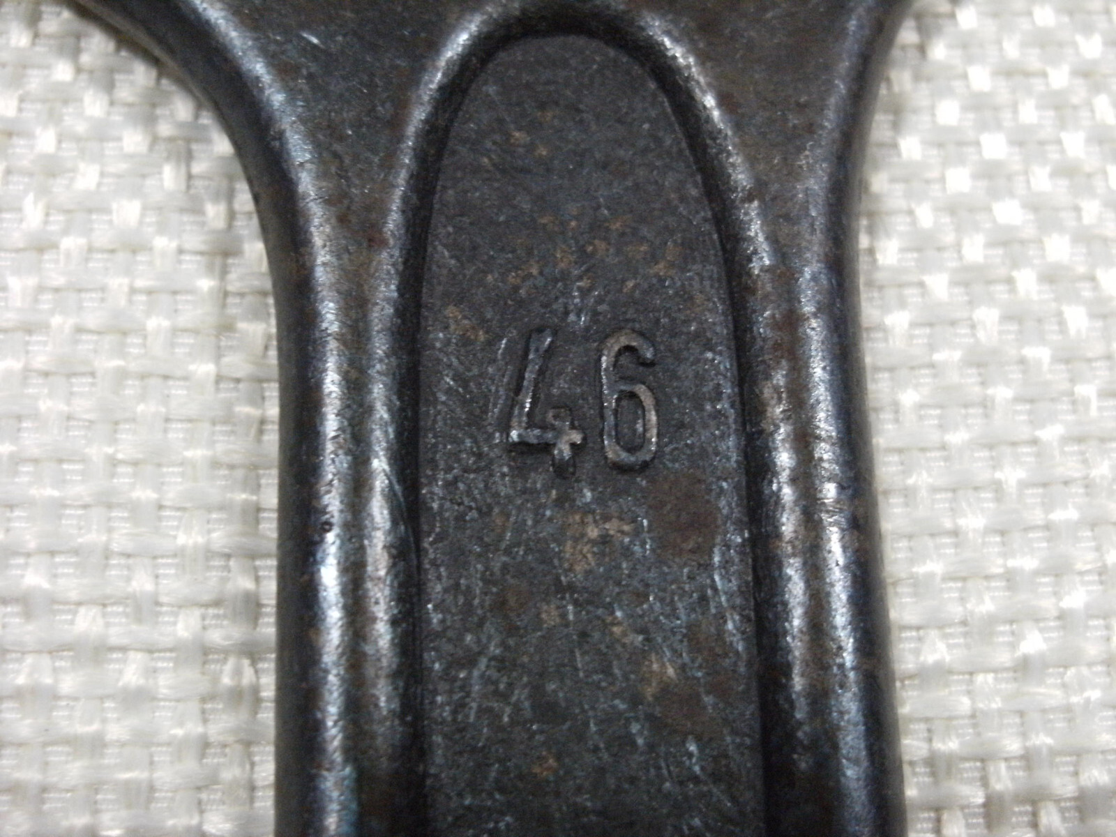 Vintage WGB Open End Spanner Wrench 46mm DIN 894 (14.75″ in length) – Preowned