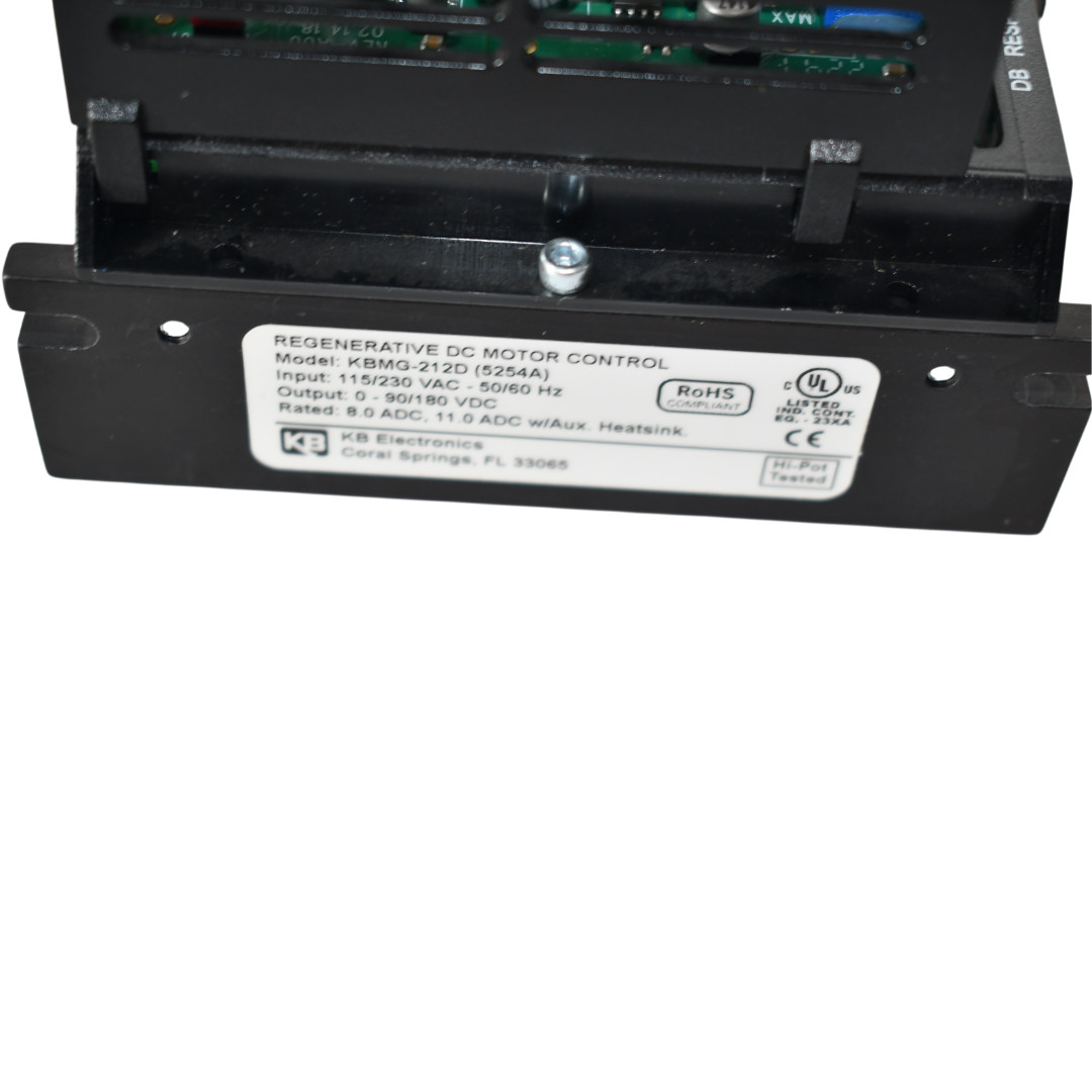 NEW KB Electronics KBMG-212D Regenerative DC Motor Control 5254A 90/180VDC