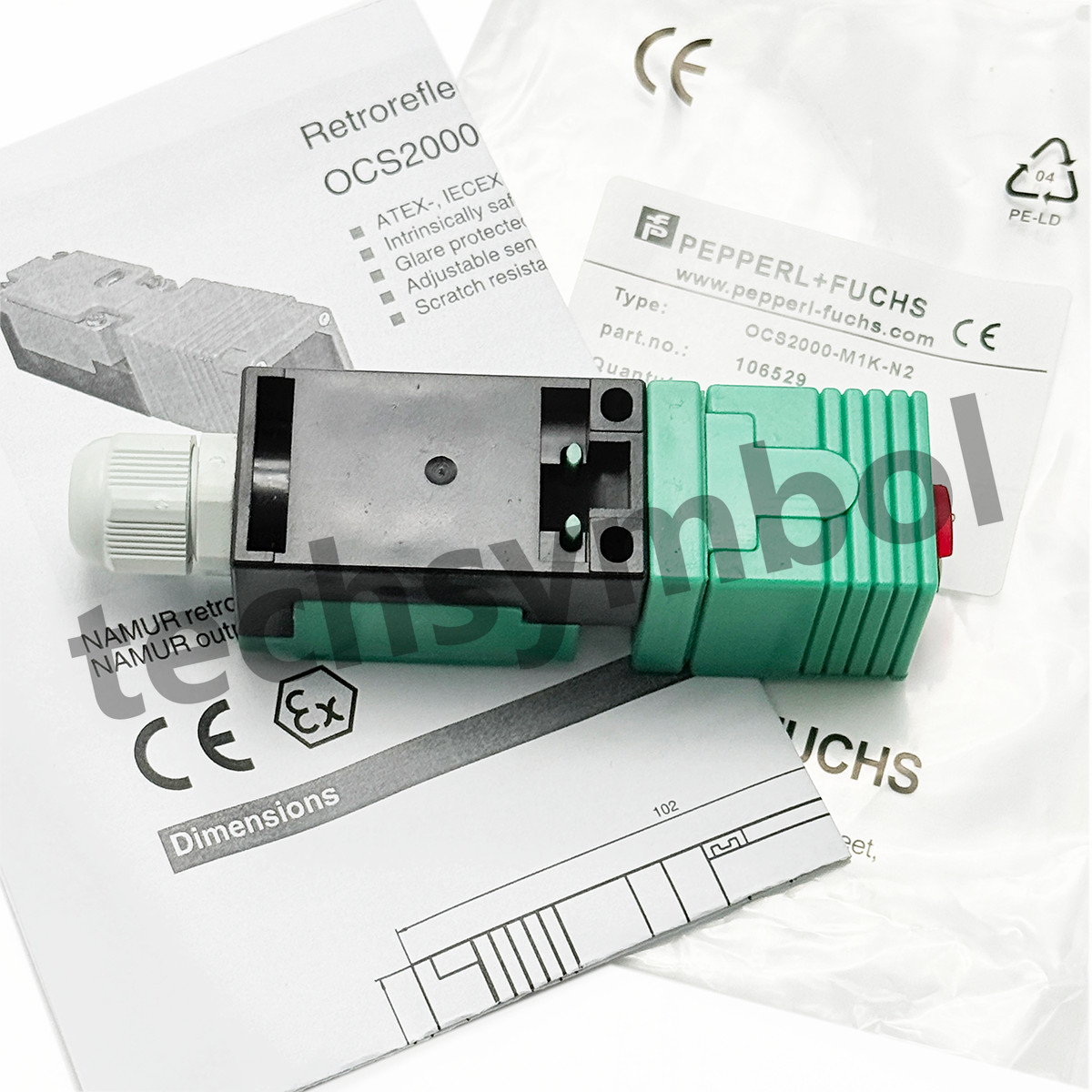 Brand New 1Pcs OCS2000-M1K-N2 for Pepperl+Fuchs Ultrasonic Level Sensor