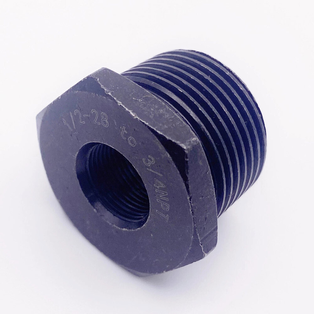 4PCS Steel Thread Adapter 1/2×28 to 5/8×24 / 3/4×16 /13/16×16 / 3/4 NPT US