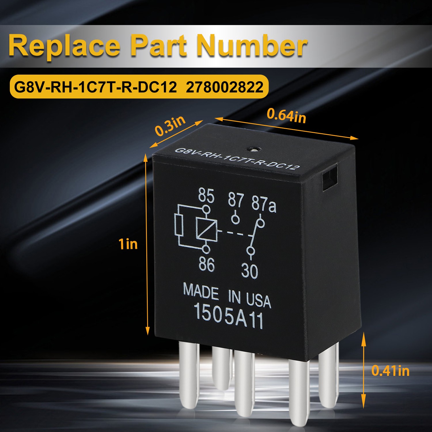 2pcs Relay 12V 30Amp for 278003828 Seadoo GTX 155 RXP RXT 215 230 255 260 300