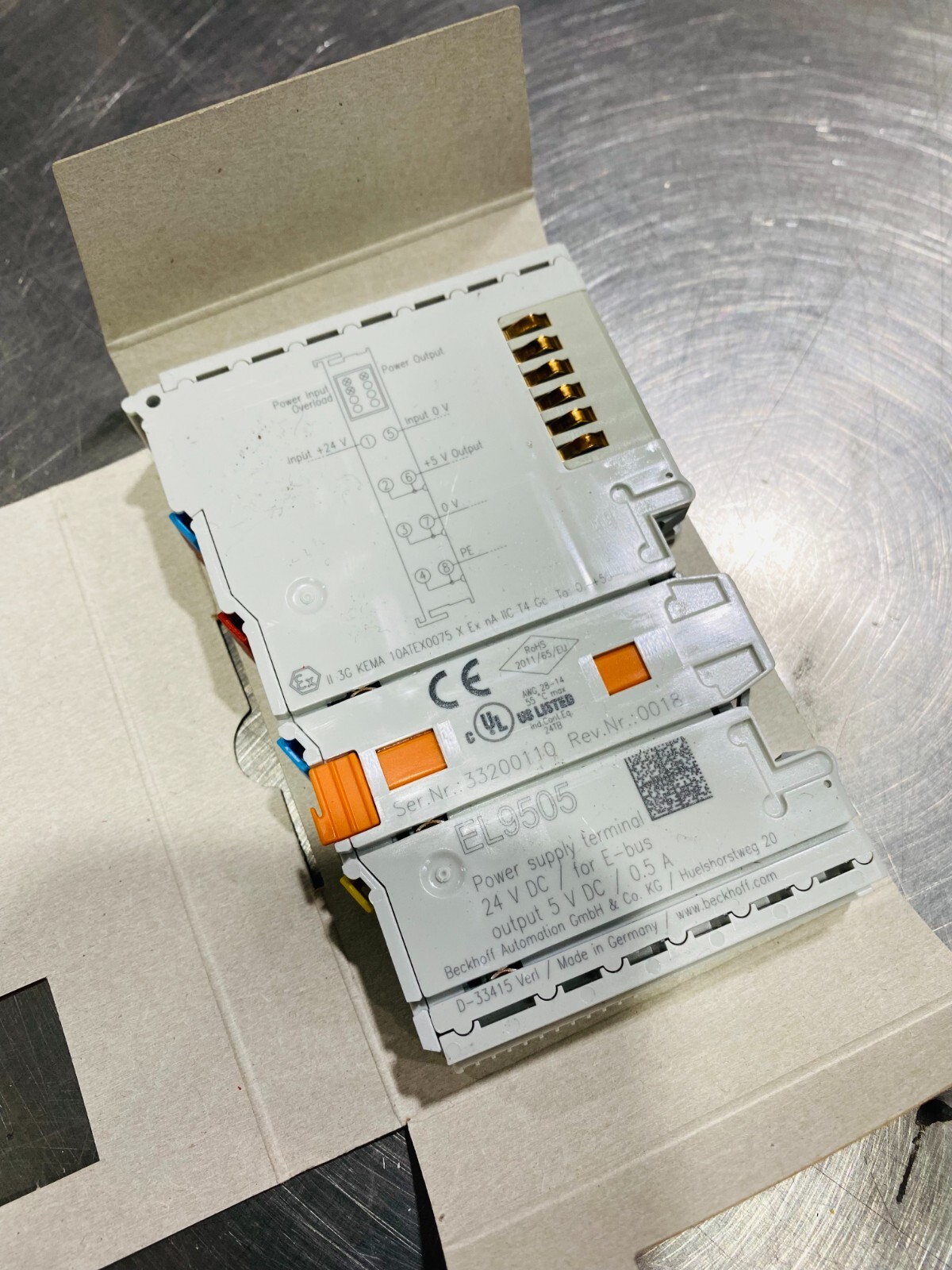 BECKHOFF, 24VDC TO 5VDC EL9505