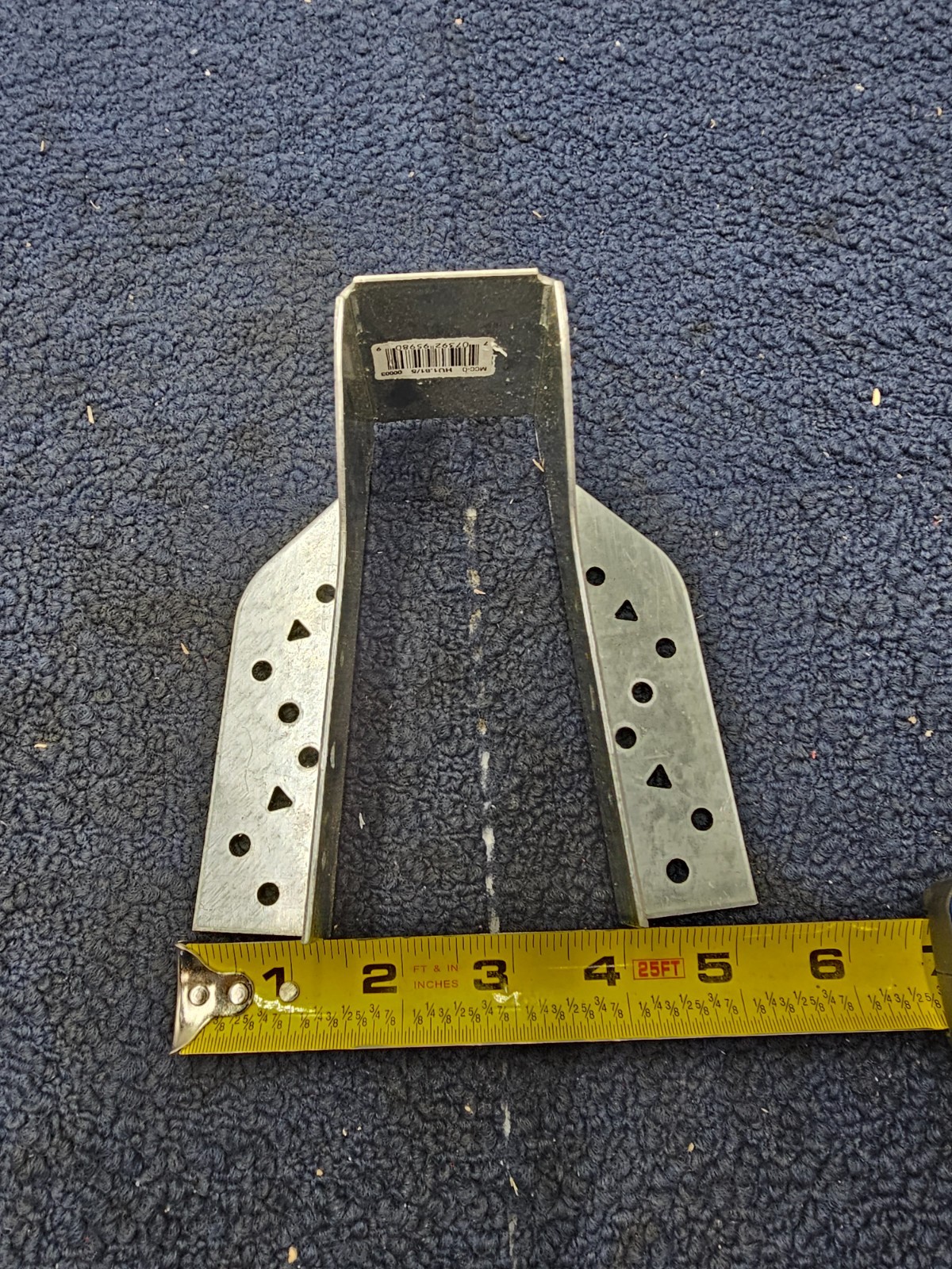 (QTY 2) Simpson Strong-Tie HU1.81/5 ESR-2523: Galvanized Face-Mount Joist Hanger