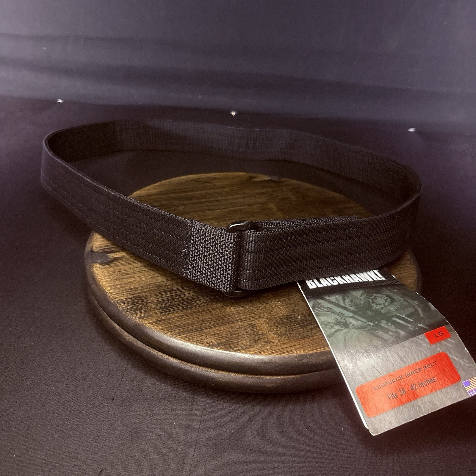 BLACKHAWK USA Loopback Inner Duty Belt Size Large 38″- 42″ Hook And Loop Outer