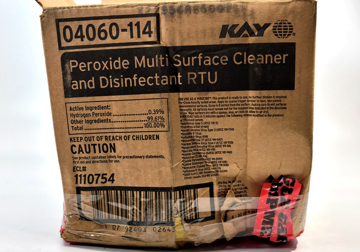 Open-box 5 Kay Peroxide Multi Surface Cleaner & Disinfectant RTU 32fl oz 1110754