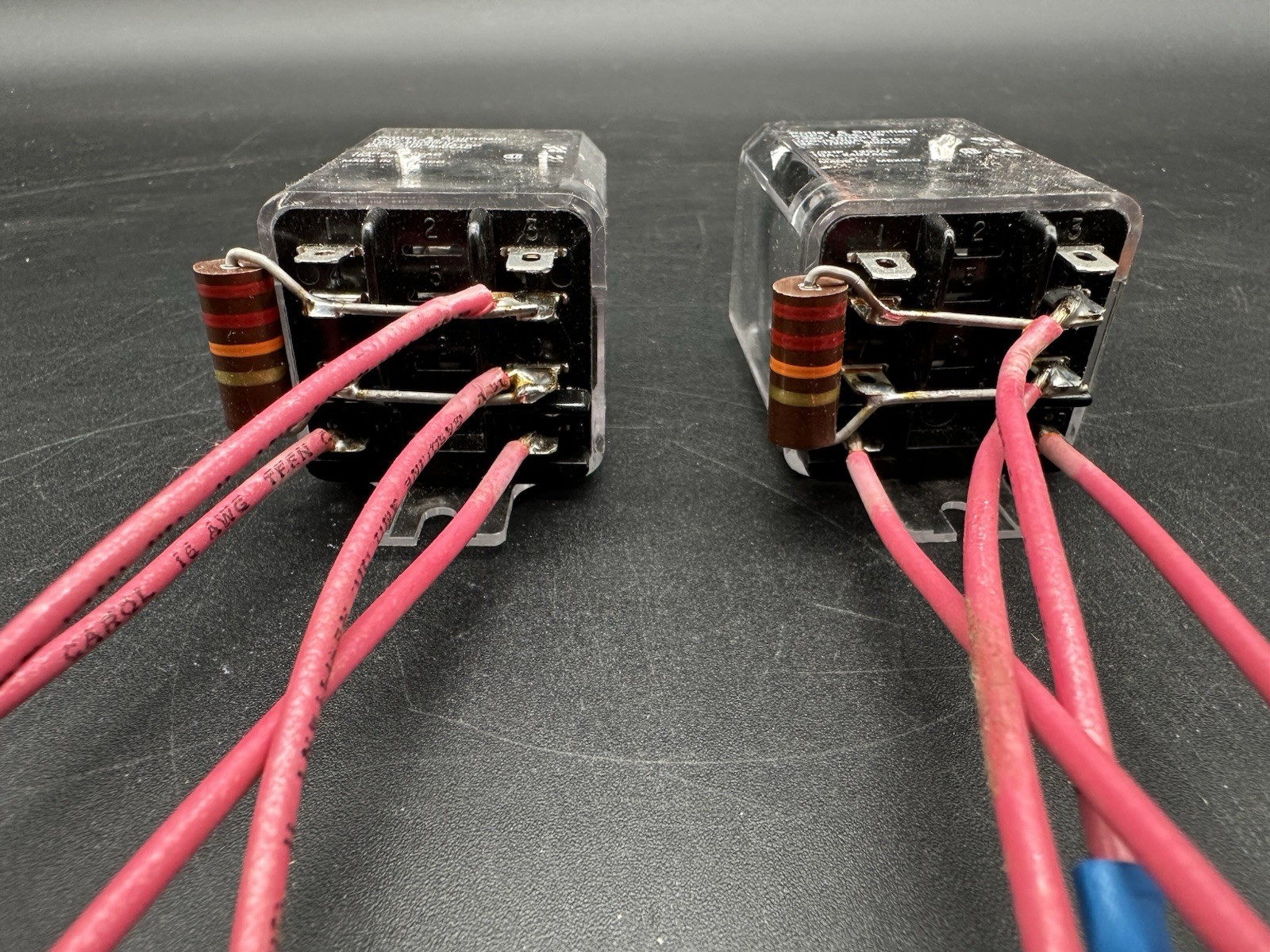 X2 Potter & Brumfield KUP-11A55-120 Plug-In Relay w/ Flange 120VAC Coil DPDT B44