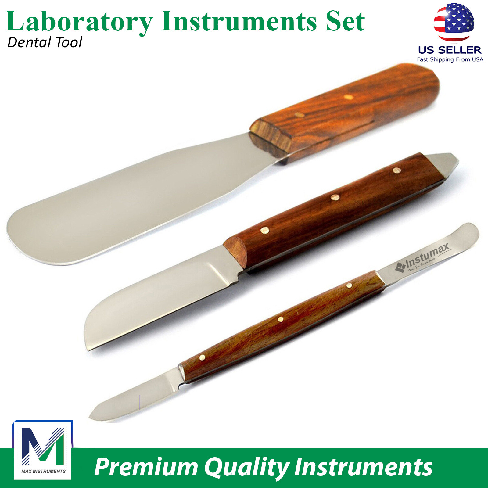 Dental Wax & Modelling Carvers Plaster-Alginate Mixing Spatula Fahen Knife Tools