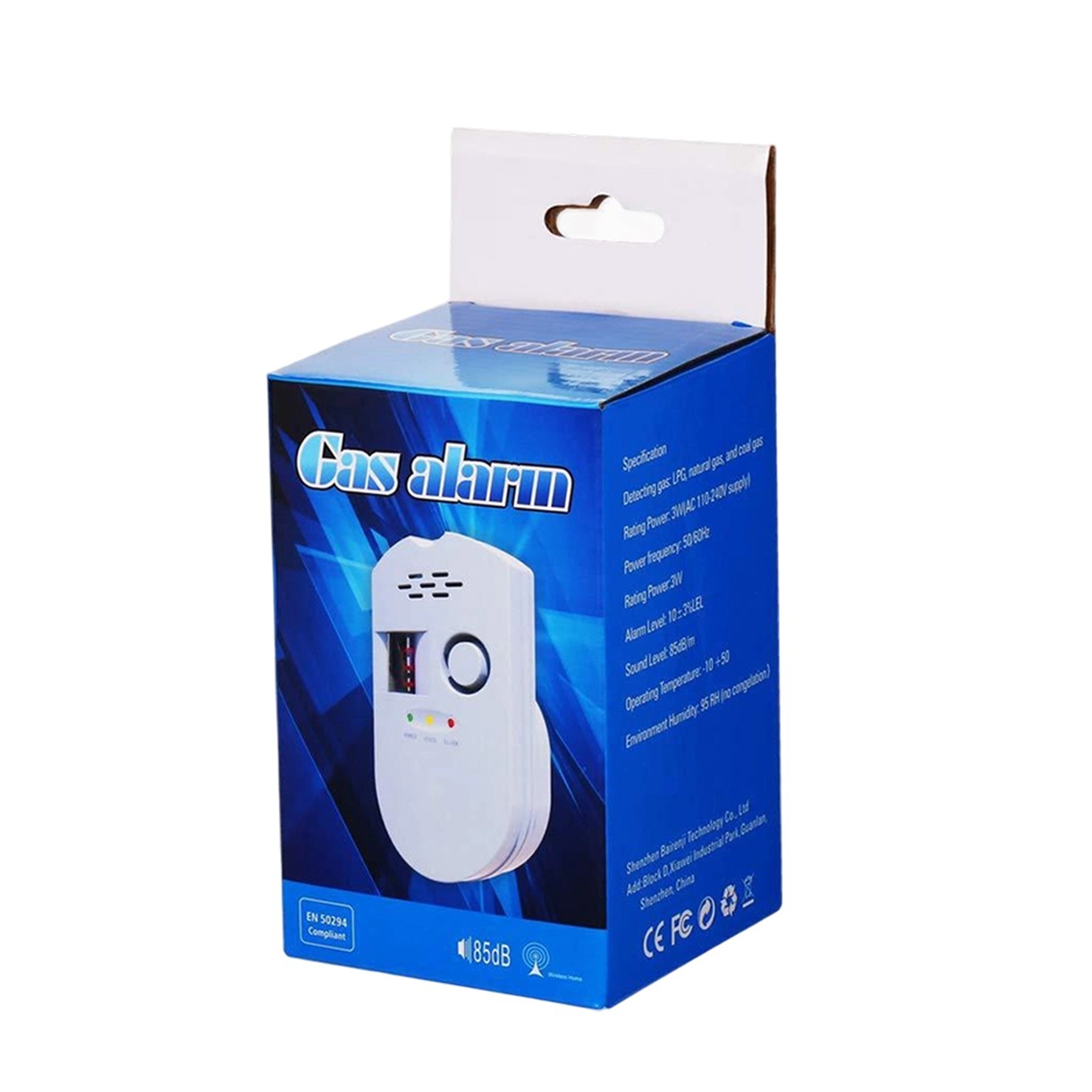 Digital Gas Leak Detector Alarm Sensor Propane Butane Methane Natural Gas Catch