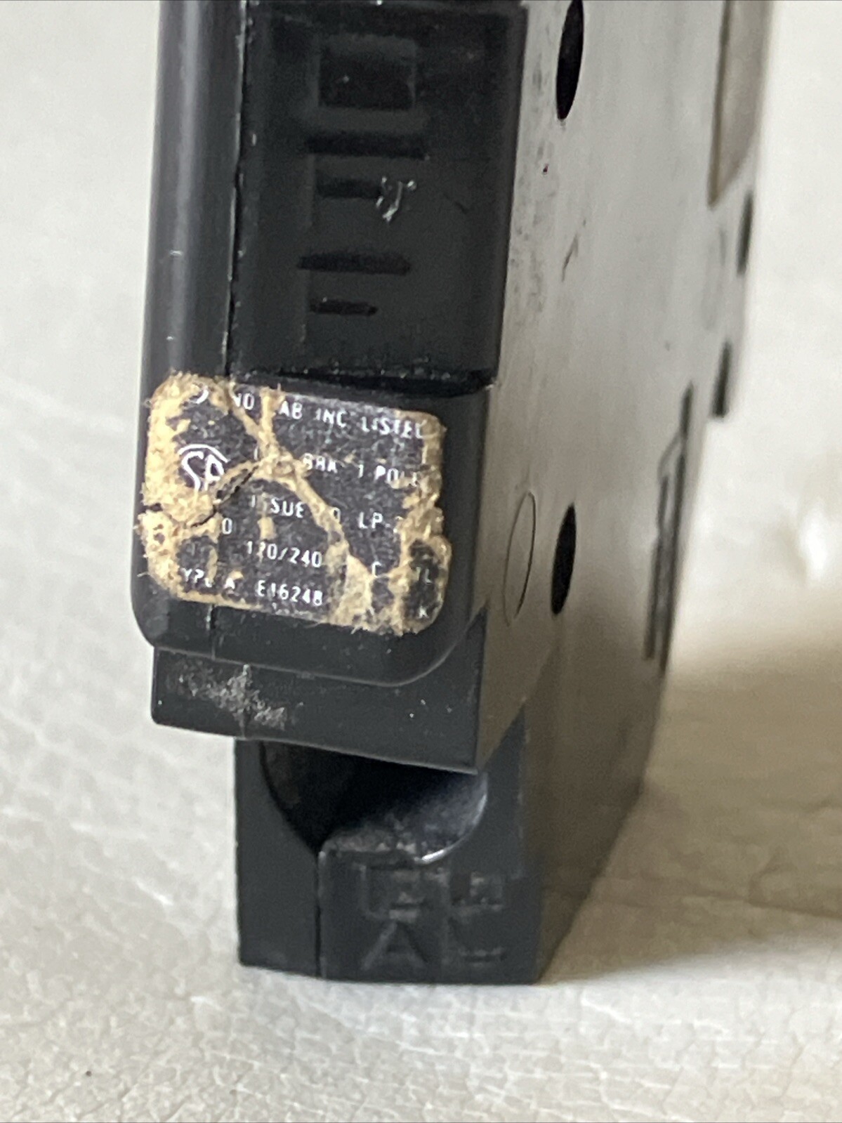 A120R Challenger Crouse-Hinds 1 Pole 20 Amp Wafer Circuit Breaker A120 CTL