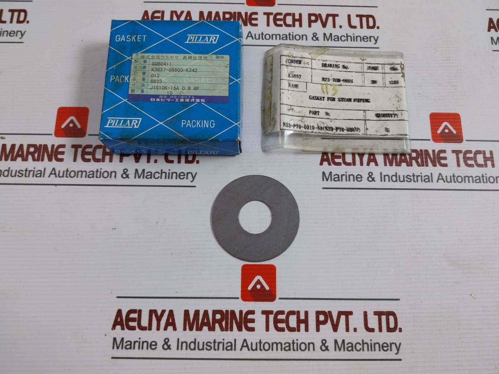 NIPPON PILLAR 6633 Gasket 1 BOX=5 PCS