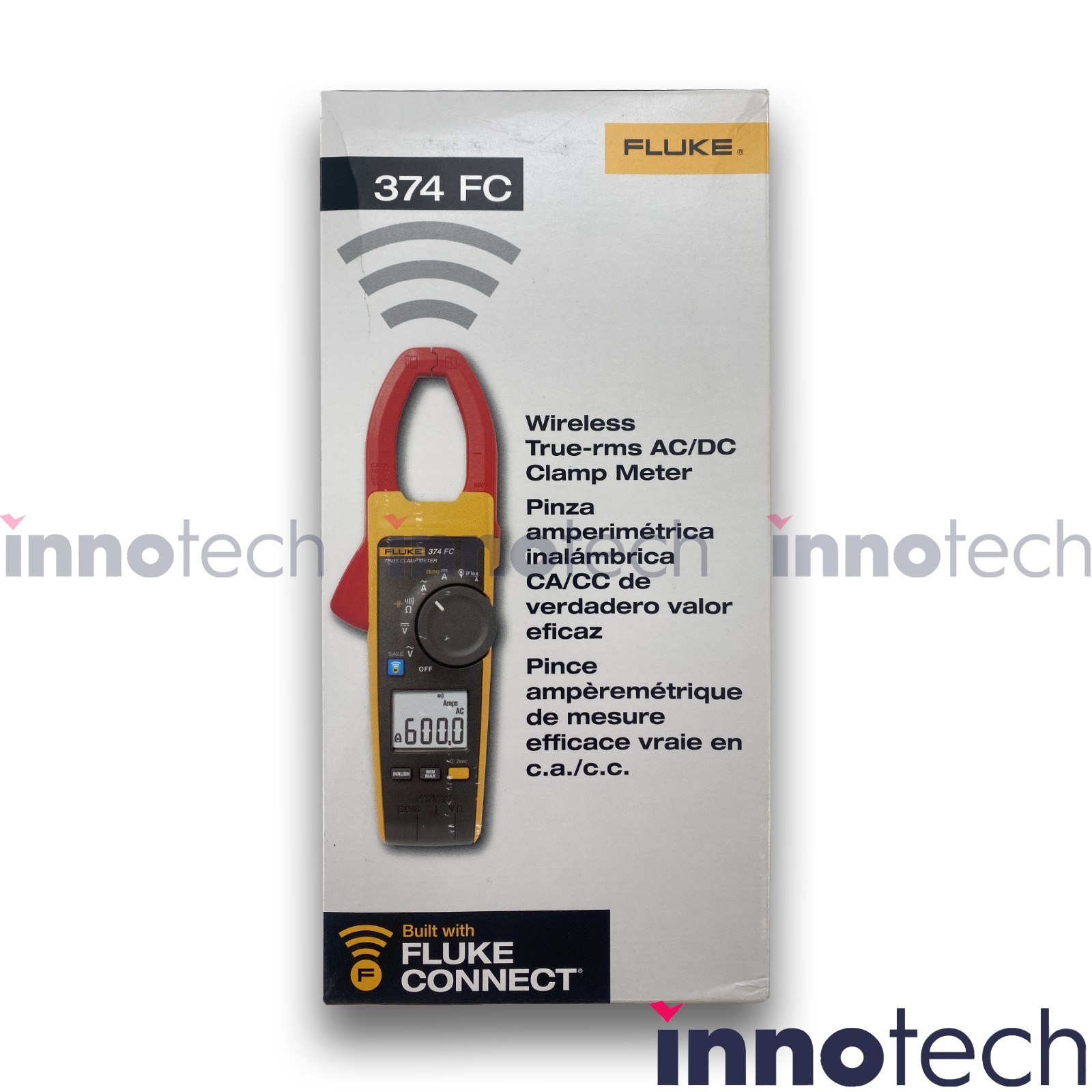 Fluke 374 FC True-RMS AC/DC Clamp Meter FLUKE-374FC New Sealed
