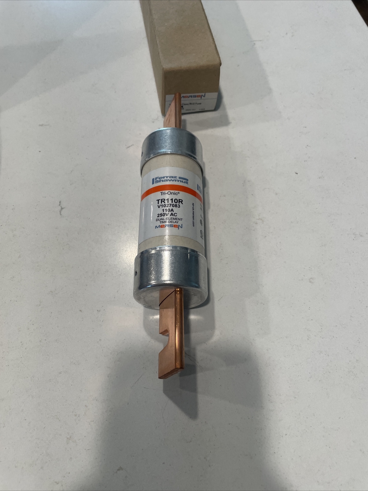 New Mersen Ferraz Shawmut TR110R 110 Amp 250V Class RK5 Fuse