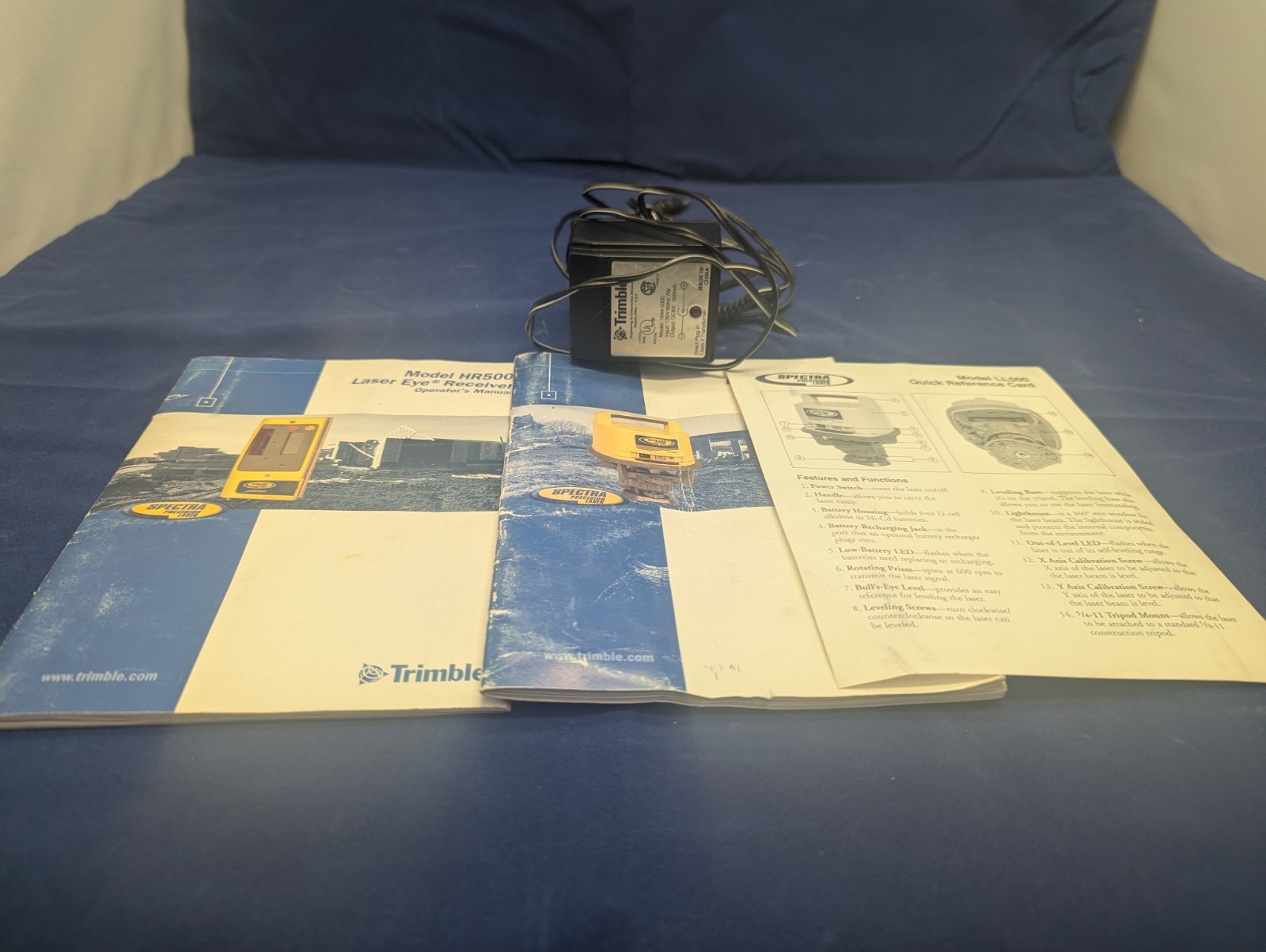 Spectra LL500 Self-Leveling Precision Laser with HR500 Receiver Works!