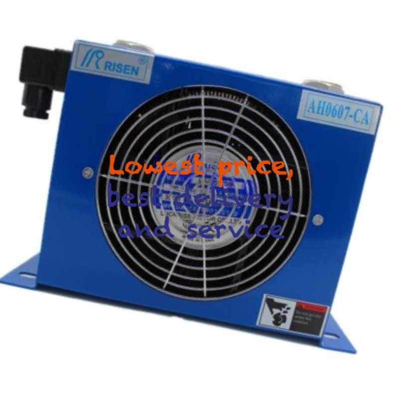 1PC AH0607T-CA New Hydraulic Air Cooler Oil Radiator G3/4 Blue Fast Shipping