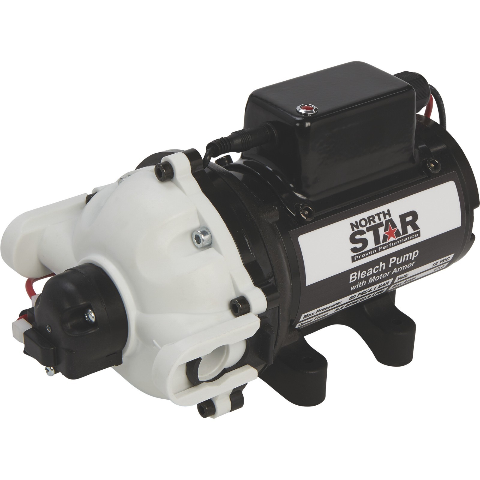 NorthStar 5.5 GPM Soft Wash and Disinfectant Bleach Pump With Motor Armor