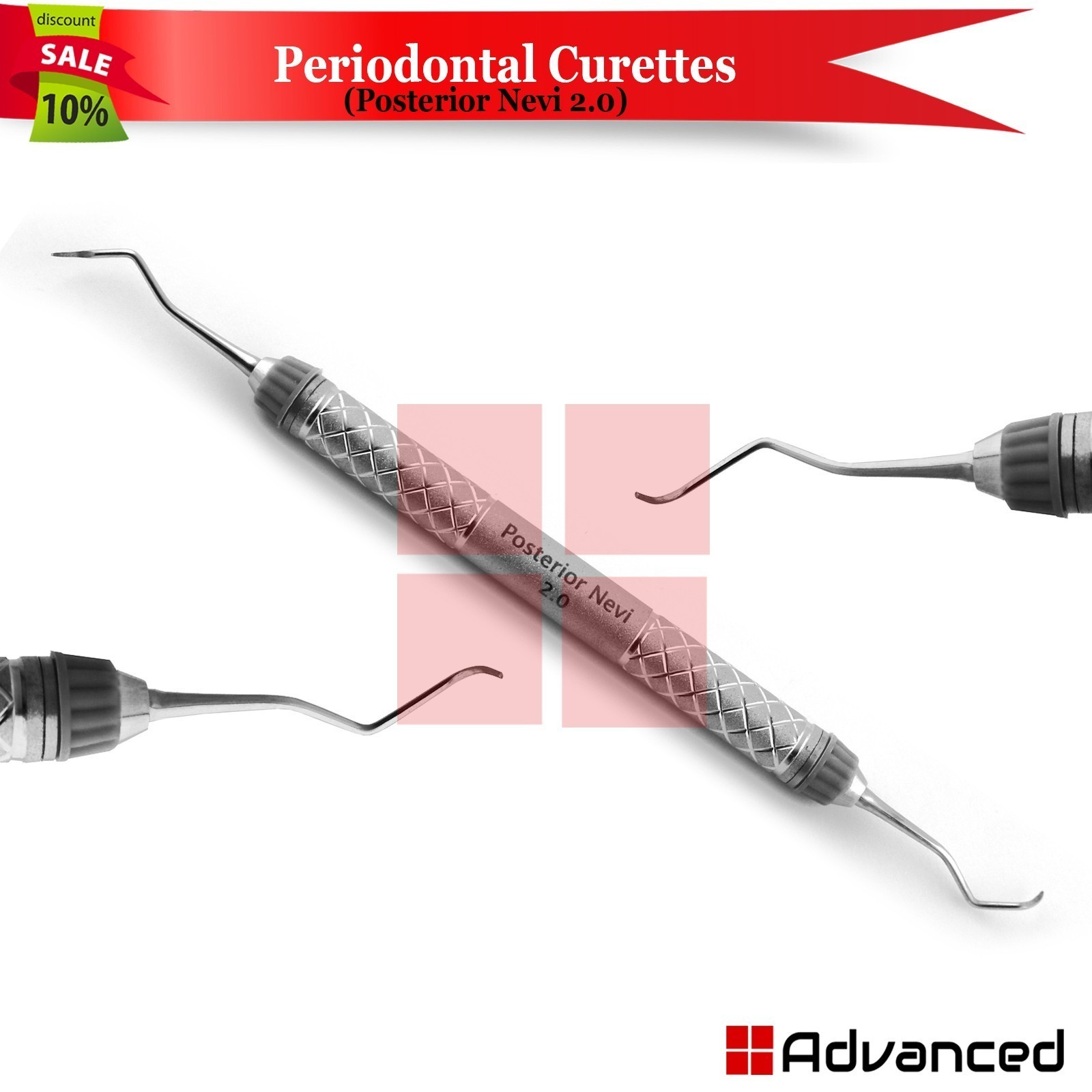 7Pcs Dental Scaling Instruments Set Periodontal Universal Curettes & Scalers Kit