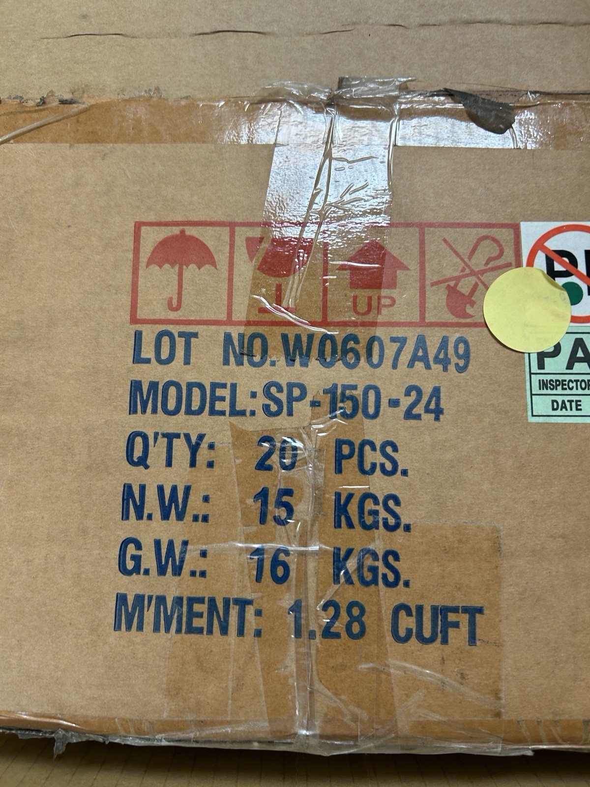 SP-150-24 Mean Well Power Supply NEW IN BOX