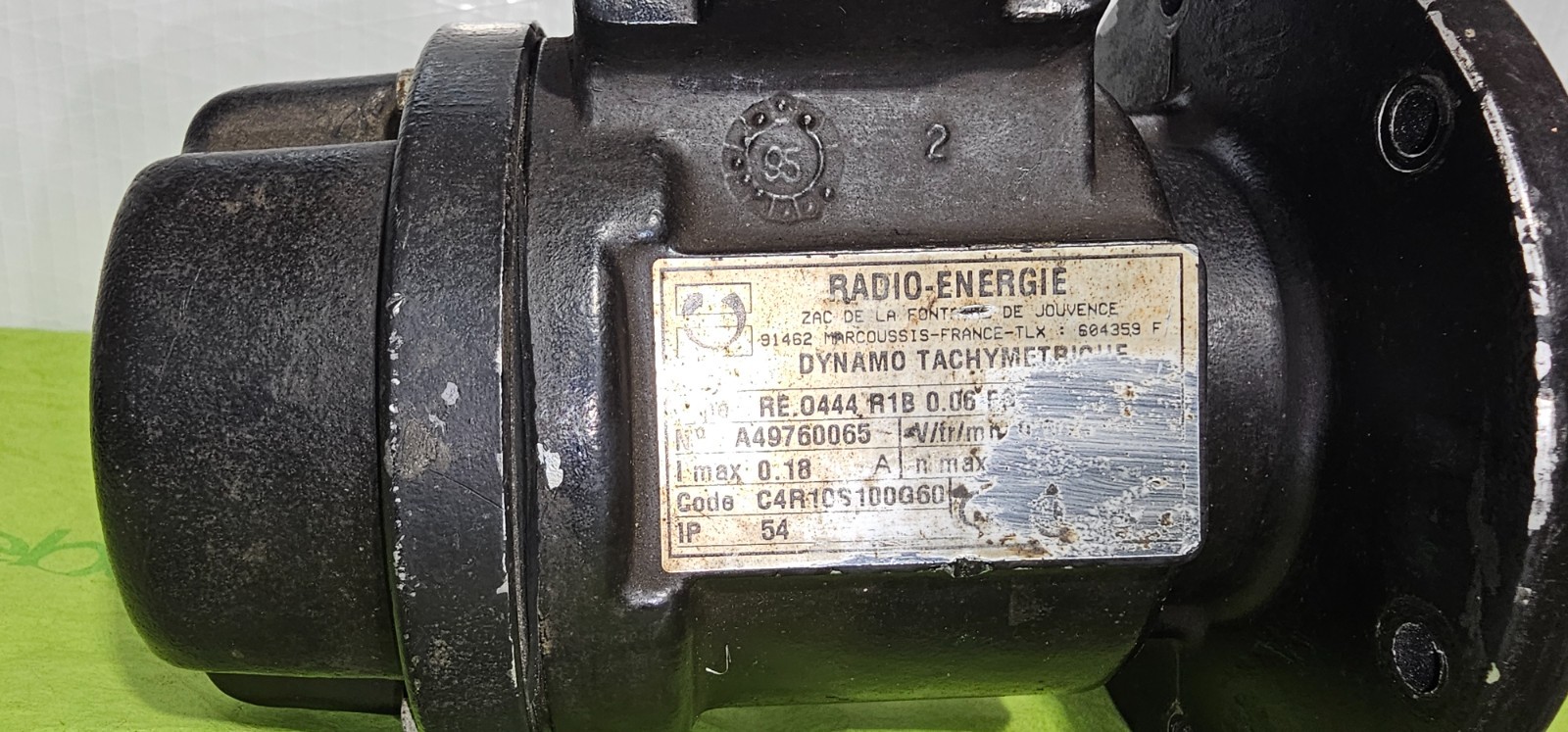 RE.0444 R1B 0.06 EG, Radio Energie, 60V/1000RPM, 11mm Shaft