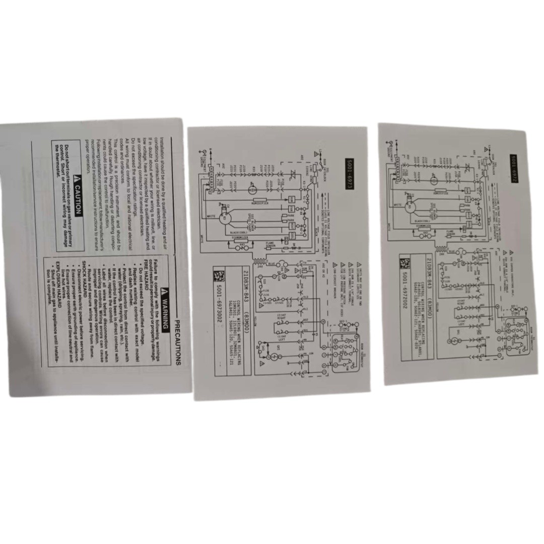 21D83M-843 Furnace Control Circuit Board For Lennox White Rodger