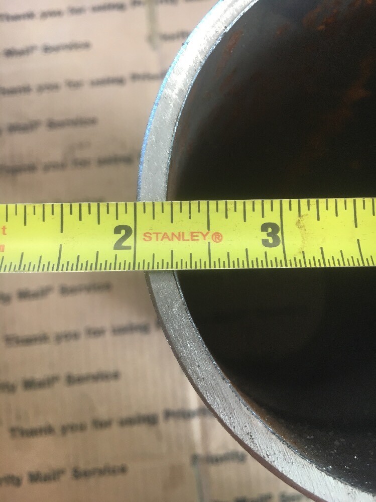 4″ NPS STEEL Pipe Sch 40 6″ Inches Long Welding Steel Collar