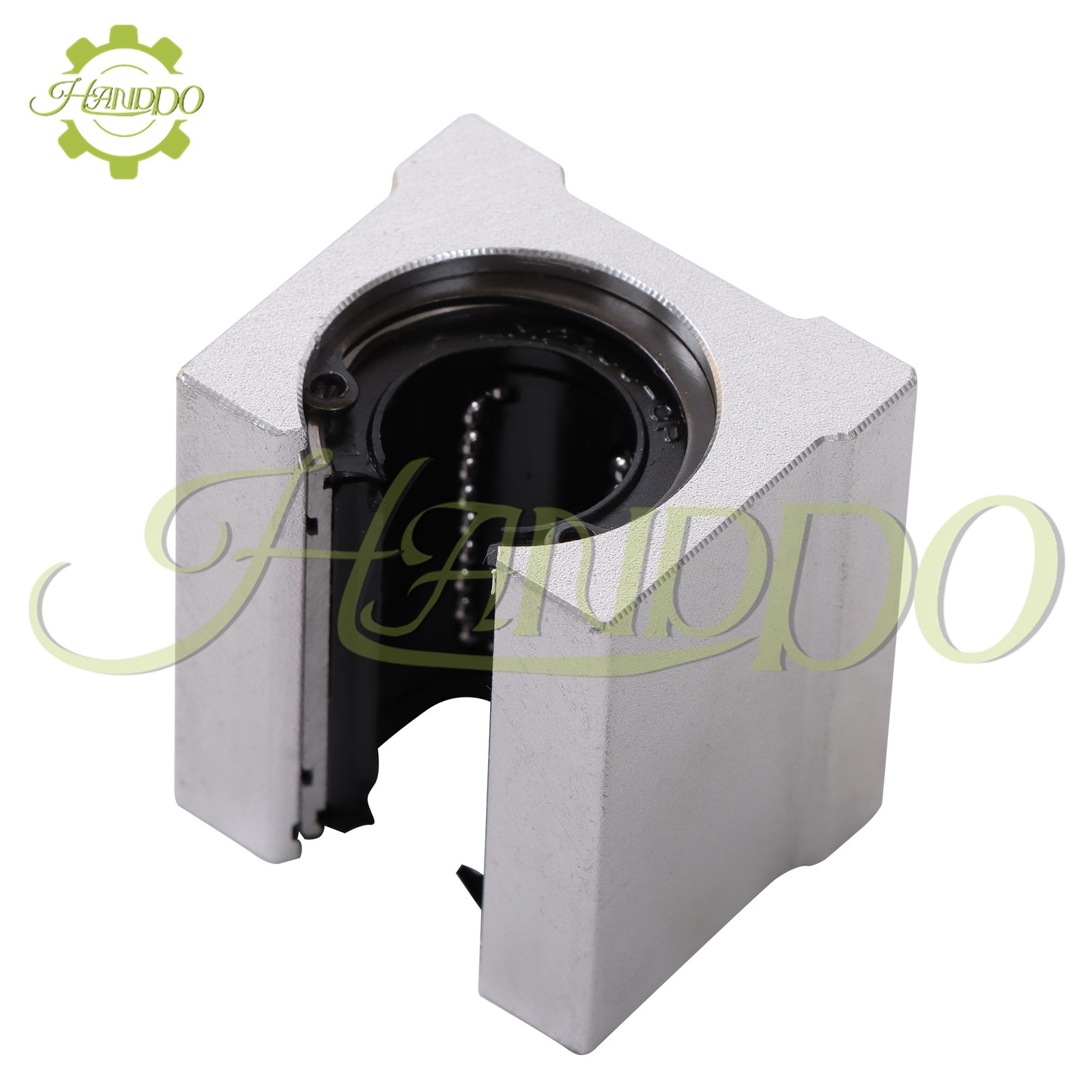 Linear Rails 2Pcs SBR20-2200mm & 4× SBR20UU Bearing Blocks & 4×20mm Fixing Rings