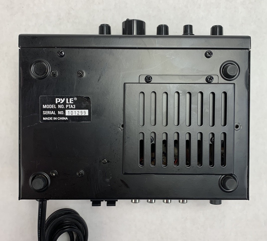 Pyle Pro PTA3 2x75W Stereo Power Amplifier – Power Tested