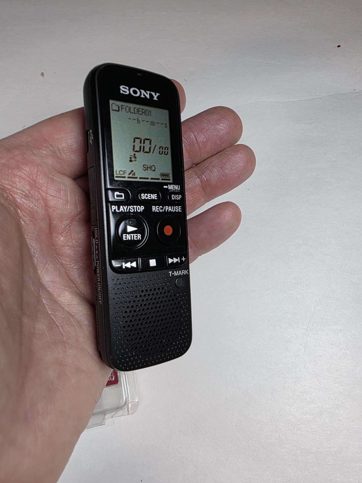 Sony ICD-PX312 Digital Voice Recorder Bundle with Lapel Mic & 512GB SD Card