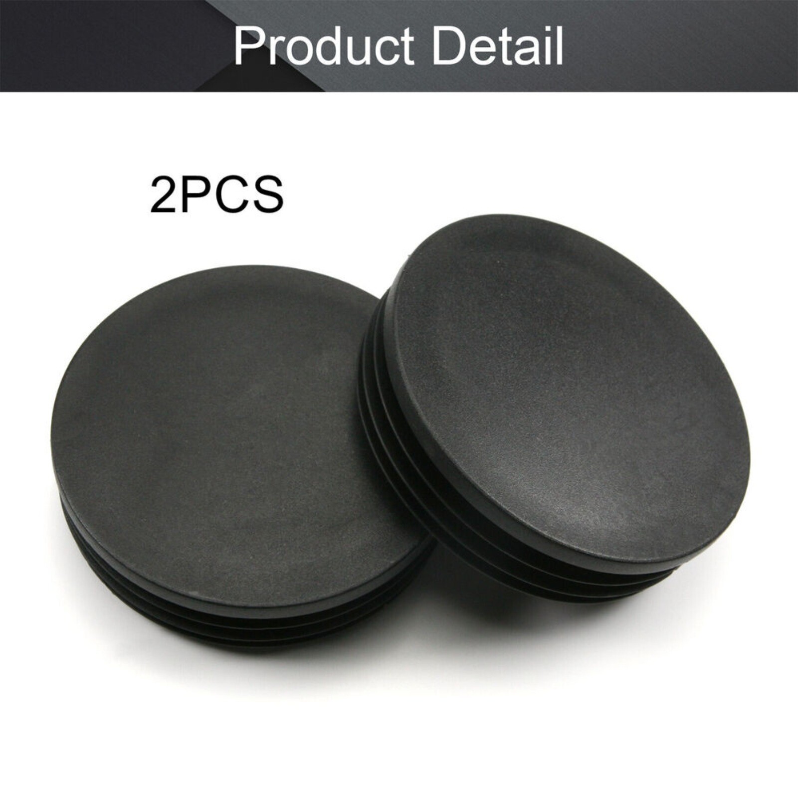 90mm/100mm OD Round Tubing Plastic Hole Plug End Cap Tube Pipe Cover For fence