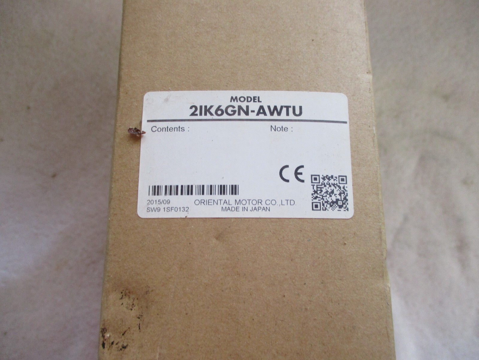 NIB Oriental Motor Induction Motor 2IK6GN-AWTU