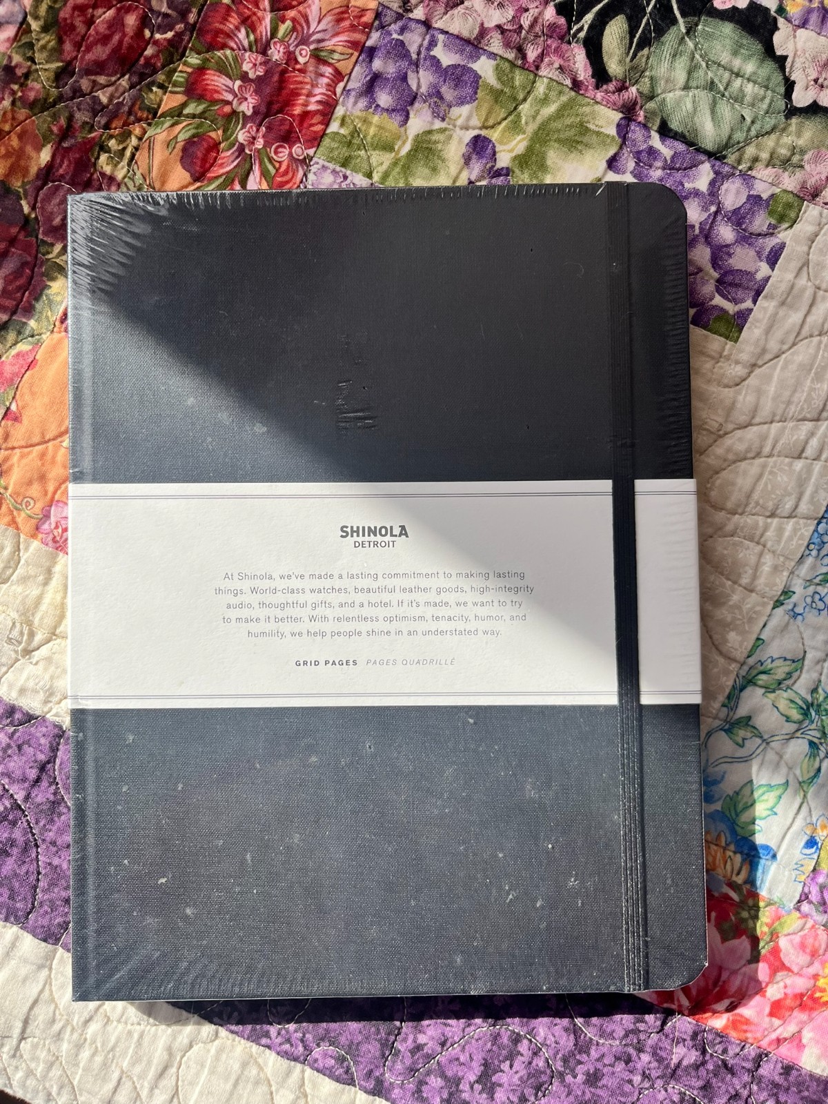 NEW! Shinola Detroit Grid Pages 5.25″ x 8.25″ 192 Pages 60lb Journal